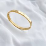 تکپوش کارتیر لاو پهن بدون نگین استیل - تصویر 6