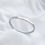 تکپوش کارتیر لاو باریک بدون نگین استیل - تصویر 9