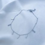 پابند زنجیری با آویز بینهایت استیل - تصویر 4