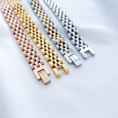 دستبند رولکس با پهنا 10میلیمتر استیل