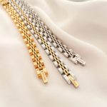 دستبند رولکس با پهنا 8 میلیمتر استیل