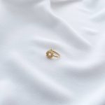 پیرسینگ فیک بینی گرد نگیندار استیل - تصویر 2