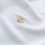 پیرسینگ فیک بینی قلب جواهری استیل - تصویر 3