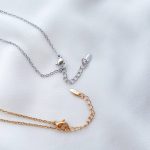 گردنبند ژوپینگ مدل سه نگین درخشان - تصویر 6