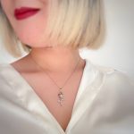 پلاک گل رز ژوپینگ بدون زنجیر - تصویر 3