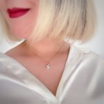 پلاک گرد نگین دار ژوپینگ بدون زنجیر - تصویر 2