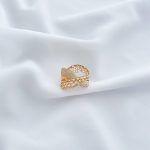 انگشتر طلاروس تافته موجی - تصویر 3