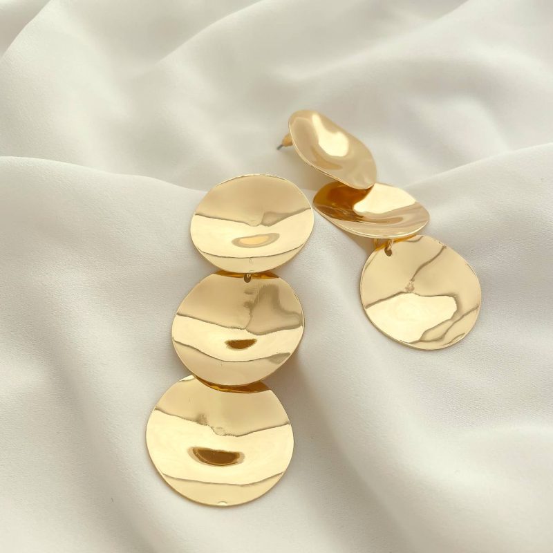 گوشواره آویز مهتاب‌نگار طرح زارا 12 - تصویر 4