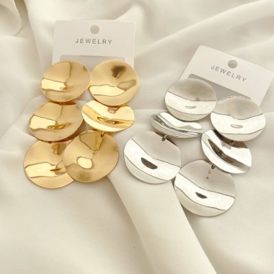 گوشواره آویز مهتابنگار طرح زارا 12