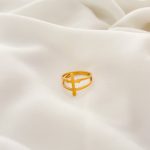 انگشتر بند انگشتی صلیب استیل - تصویر 2