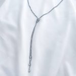 گردنبند رو لباسی خاویاری گره استیل