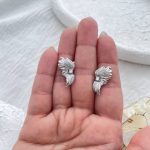 گوشواره کلیپسی بال فرشته ژوپینگ