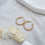 گوشواره حلقه ای پیچ فنری ژوپینگ