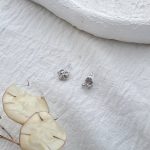 گوشواره میخی پاپیون نگیندار ژوپینگ