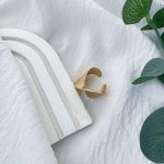 انگشتر آبکاری نقره طرح 9