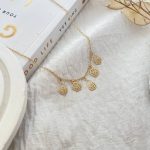 پابند زنجیری با آویز گل ژوپینگ