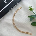 دستبند طرح رولکس باریک نگیندار ژوپینگ