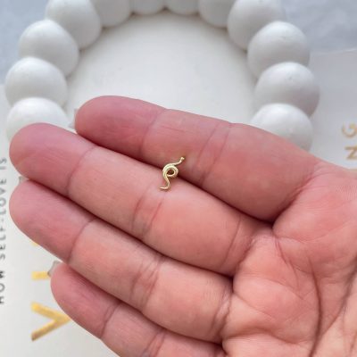 پیرسینگ گوش مار مینیمال استیل